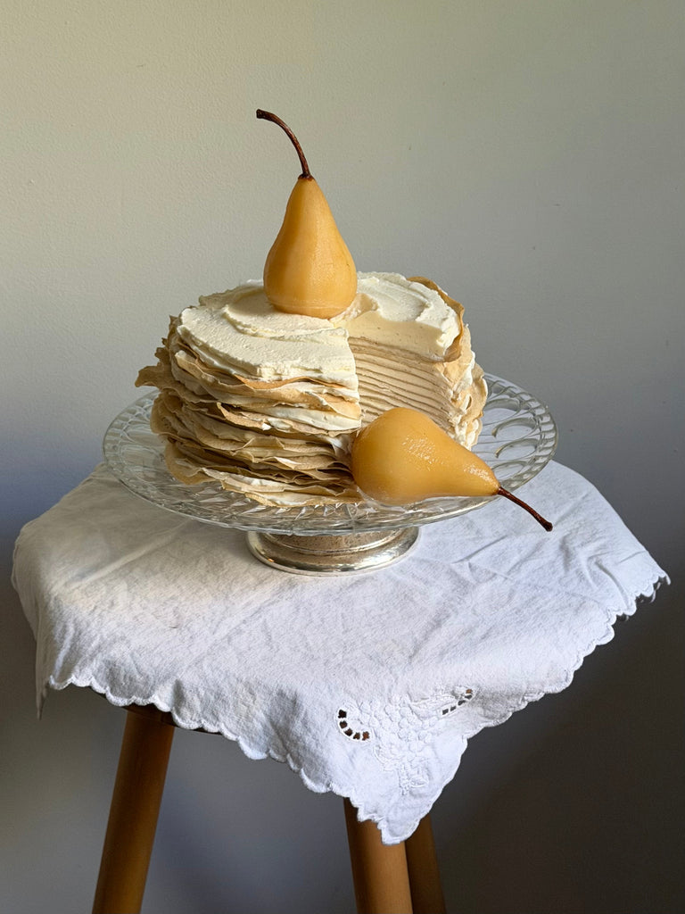 Pear Crepe Cake