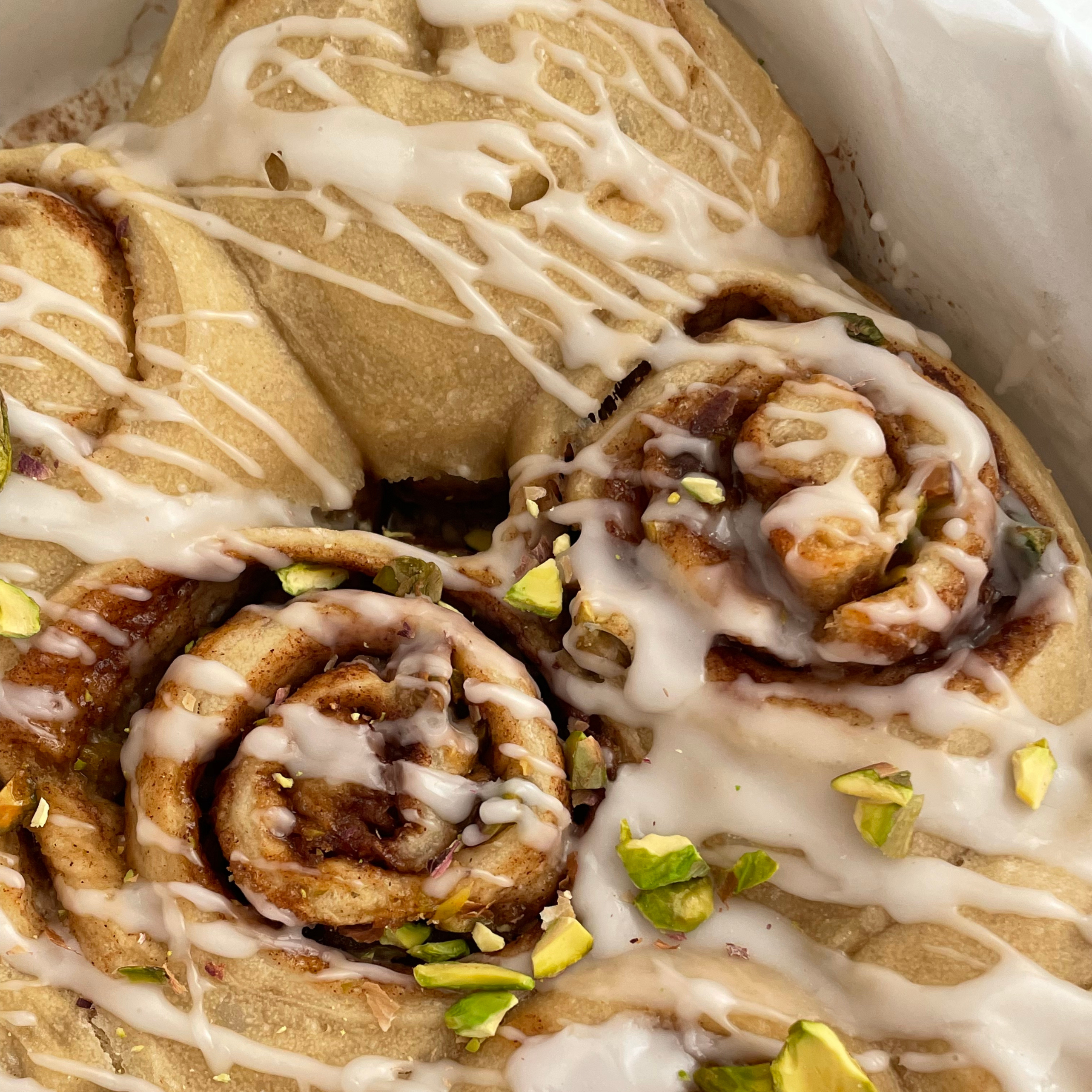 Pistachio Cinnamon Rolls So Good, You’ll Look Forward to Getting Out of Bed